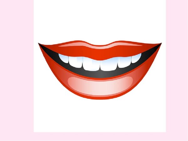 Улыбающийся рот