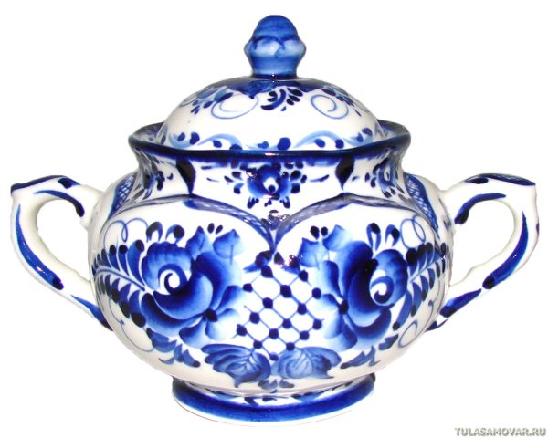 Гжельская роспись посуда