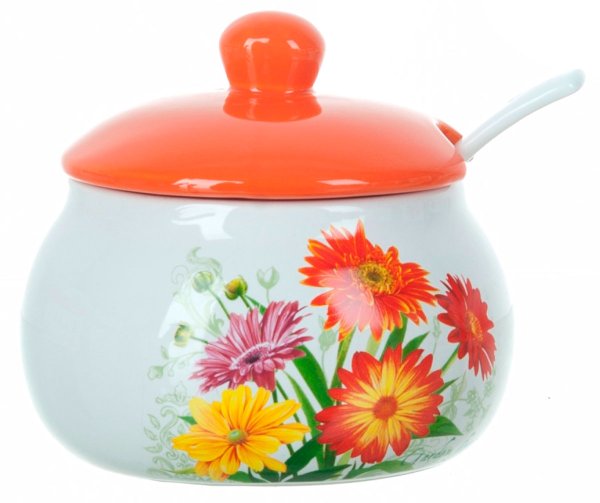 Сахарница на прозрачном фоне