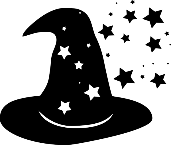 Силуэт волшебника