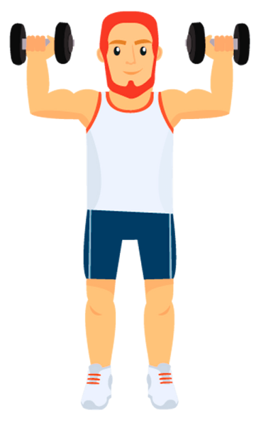 Нарисовать спортсмена