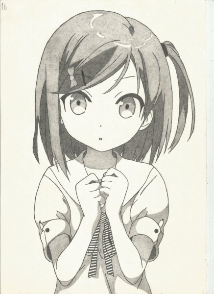 Аниме карандашом