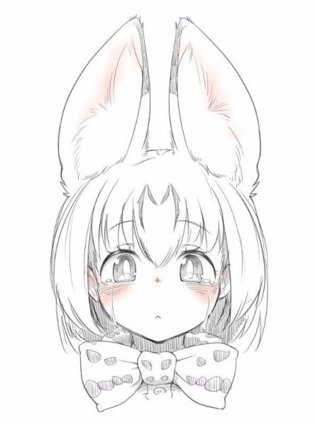 Аниме для срисовки с ушками