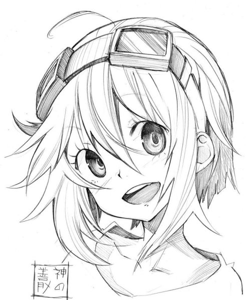 Аниме эскизы