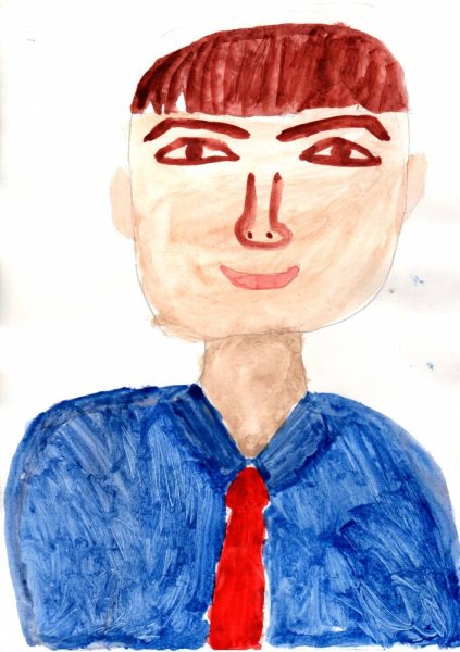 Рисование мой папа