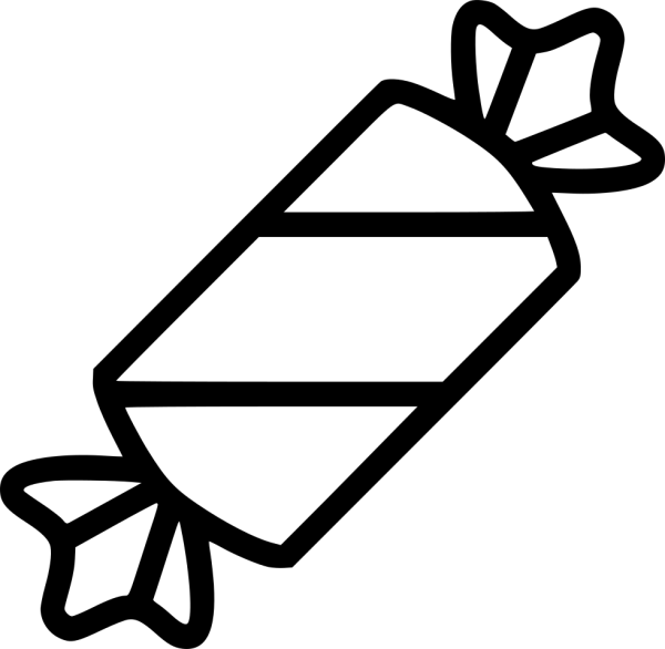 Конфетка раскраска для детей