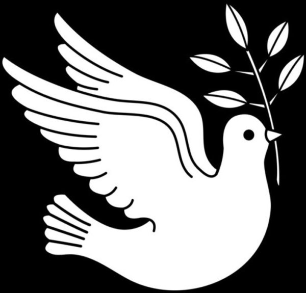 Вытынанка голубь