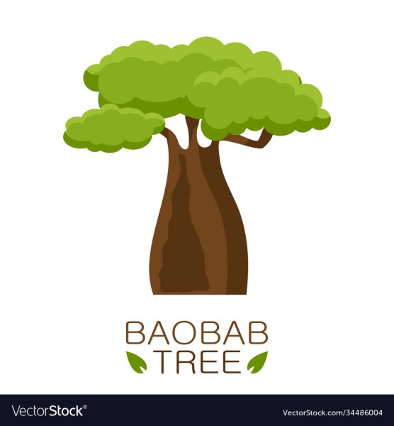Баобаб рисунок для детей