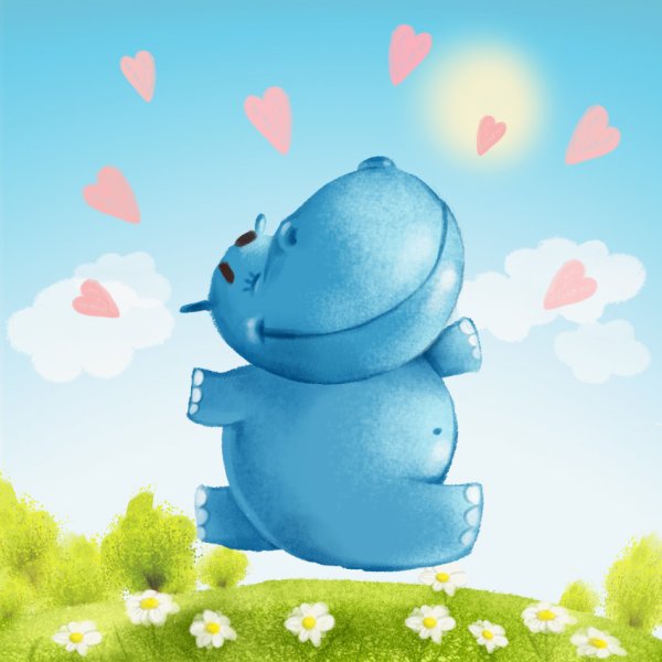 Милые бегемотики