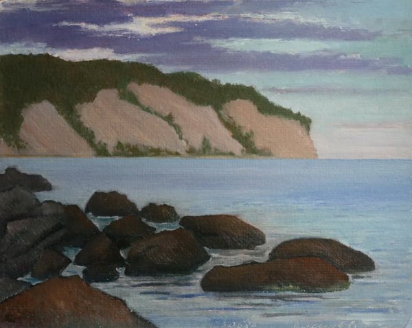 Нарисовать черное море