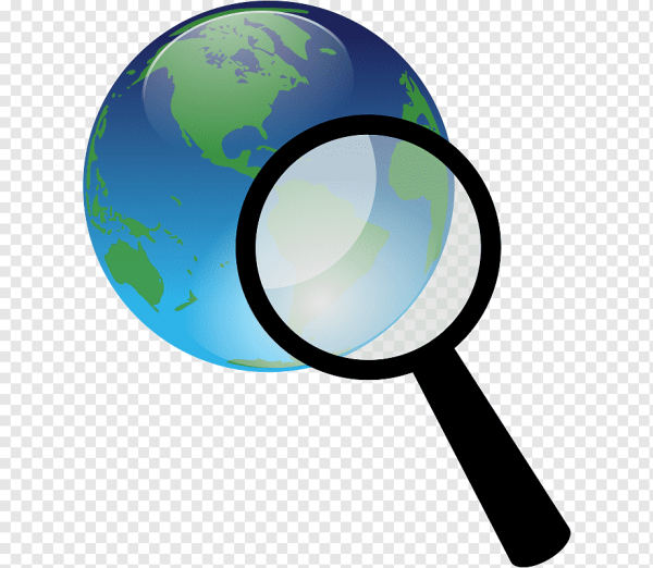 Лупа мультяшная