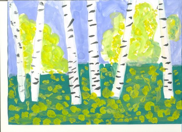 Рисование в старшей группе на тему лето