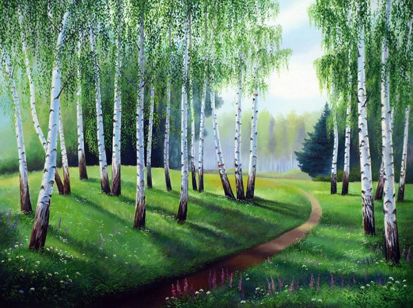 Художник Аркадий Олейник картины