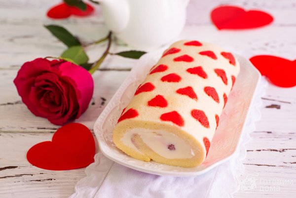 Рулет бисквитный Оксана Пашко