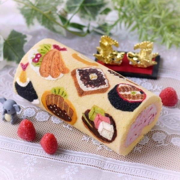 Бисквитные рулеты жако