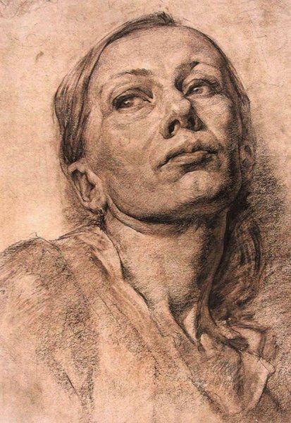 Портрет Академия художеств им Репина живопись