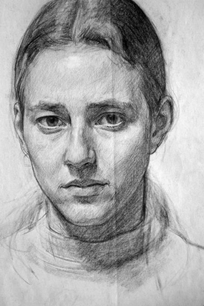 Карандашные портреты Академия Репина