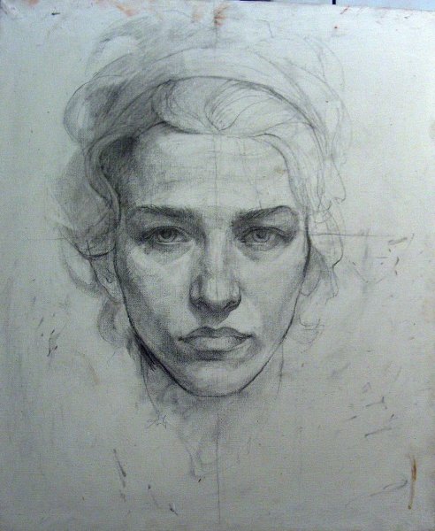 Академический портрет русонк