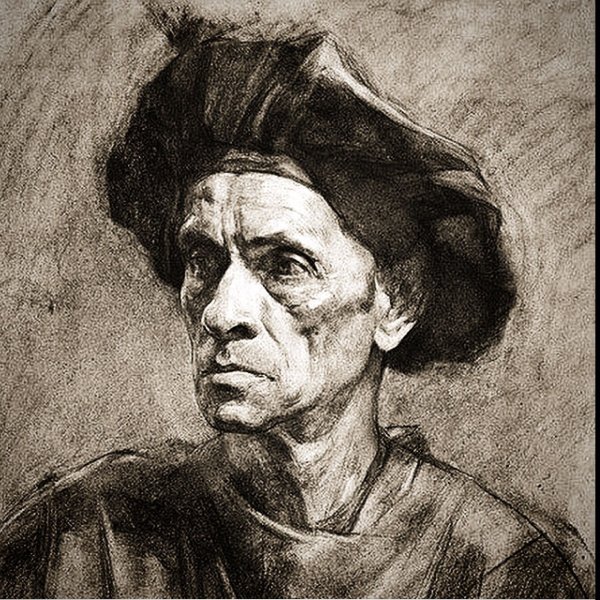 Зарисовки портретов карандашом