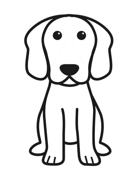 Собака несложная