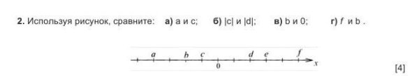 Используя рисунок Сравни