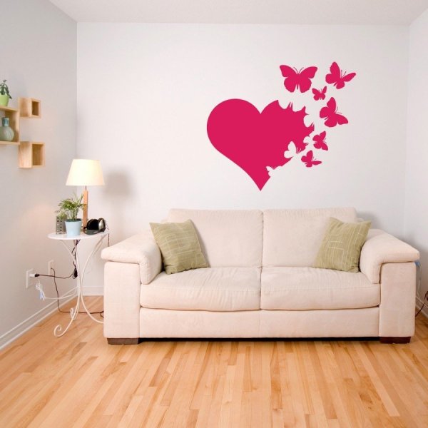 Красивые рисунки на стену в комнате