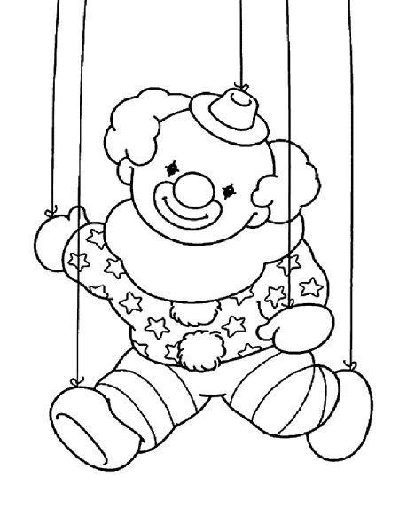 Кукла марионетка для рисования