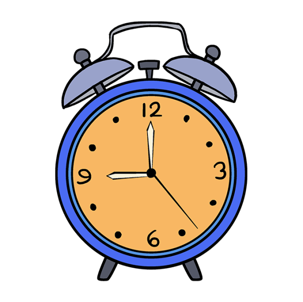 Часы мультяшный