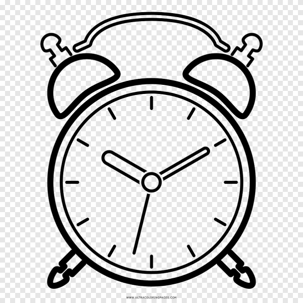 Часы рисунок