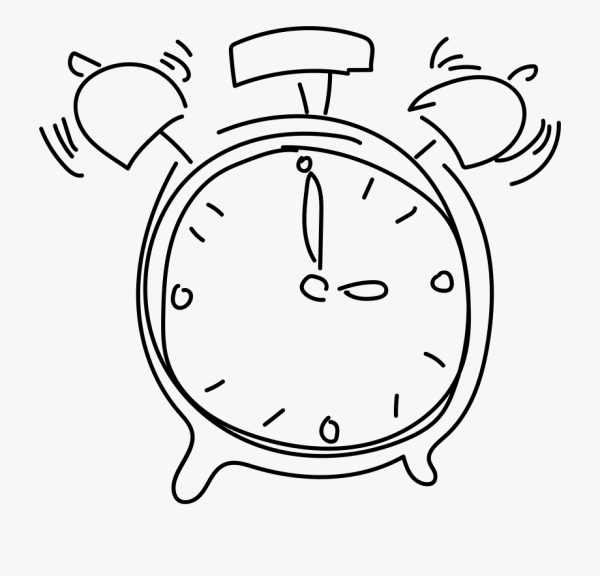 Часы контур