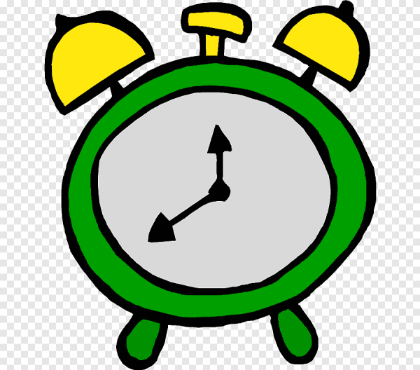 Будильник рисунок для детей