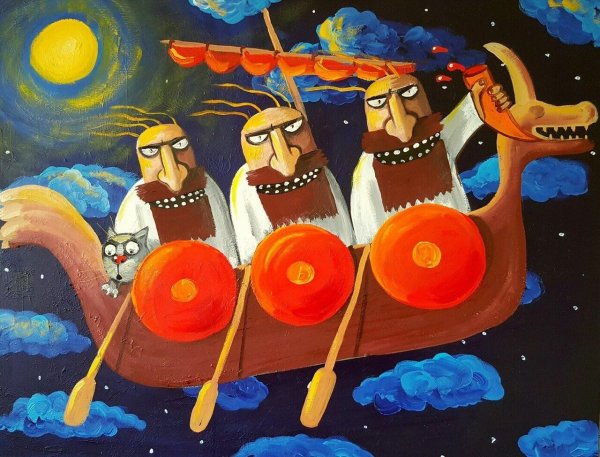 Вася Ложкин картины