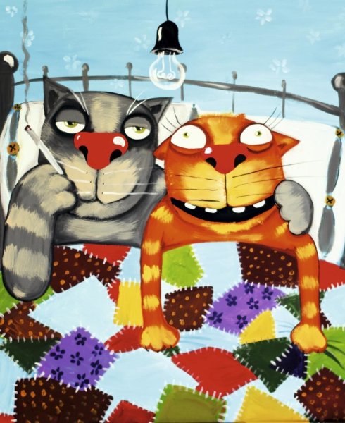 Картины художника Васи Ложкина