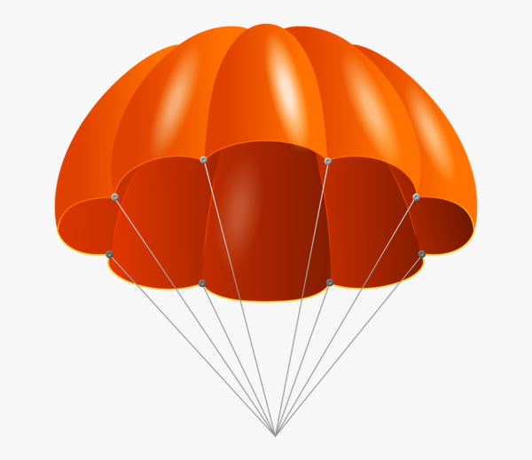 Парашют раскраска для детей