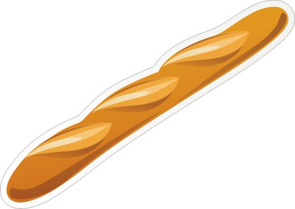 Багет французский вектор