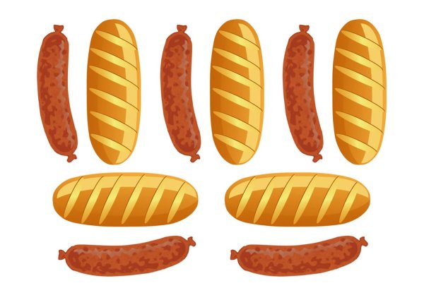 Рисование батон