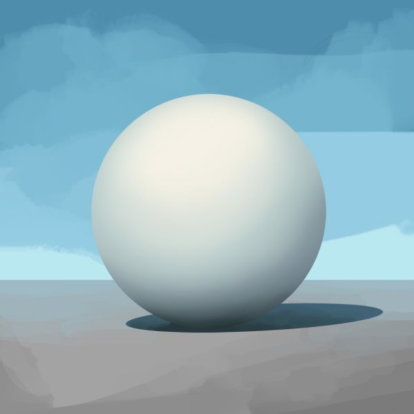 Шар для рисования с натуры