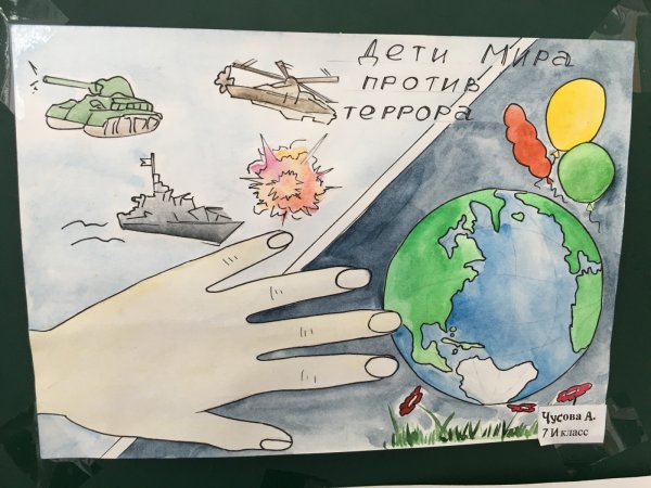 Дети против войны рисунки