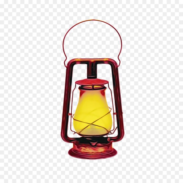 Фонарь акварелью