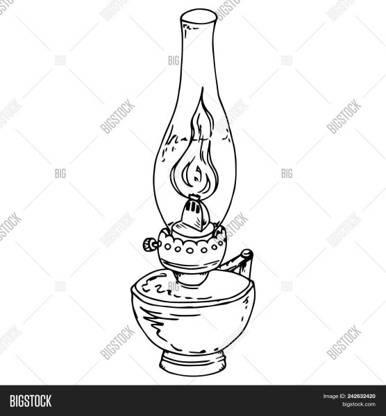 Керосиновая лампа иконка