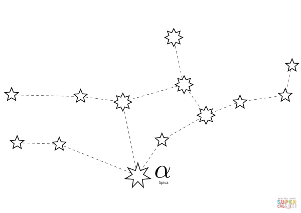 Зодиакальное Созвездие Дева
