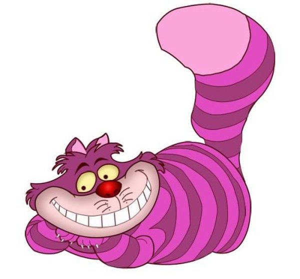 Алиса в стране чудес Чеширский кот рисунок