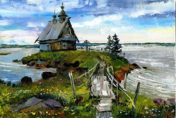 Марина Ханкова Карелия в живописи