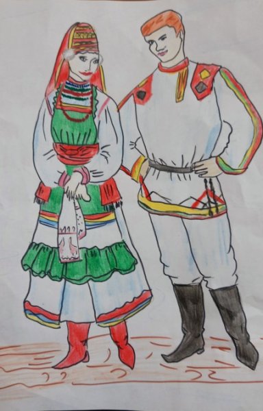 Элементы национальной одежды мордвы