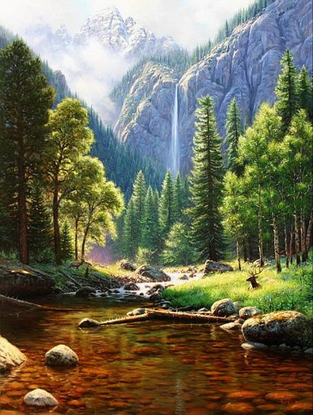 Художник Марк Китли пейзажи