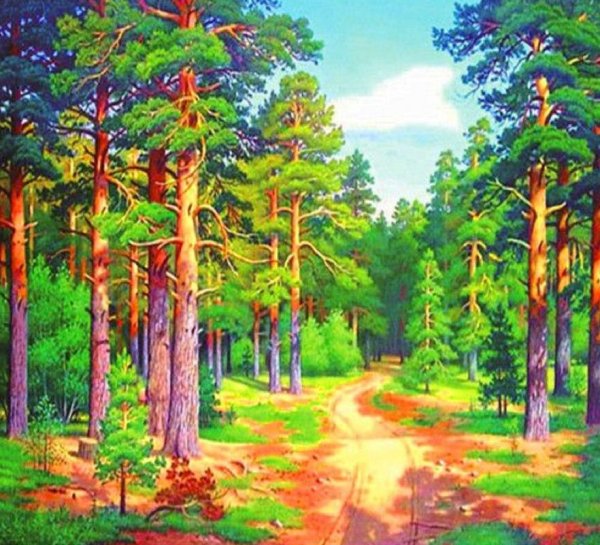 Владимир Бебия картины пейзажи