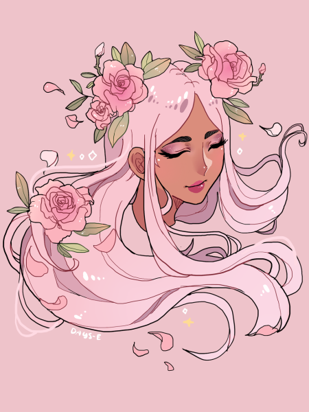 Нежный стиль рисования