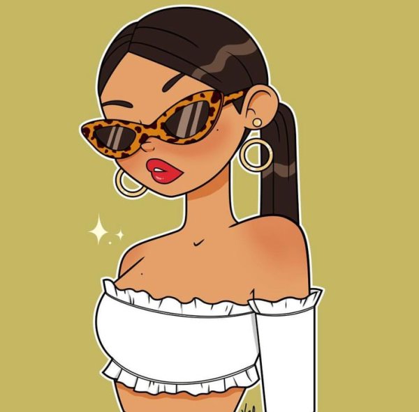 Эстетика девочки мультяшки