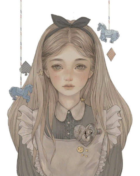 Алиса в Зазеркалье арт