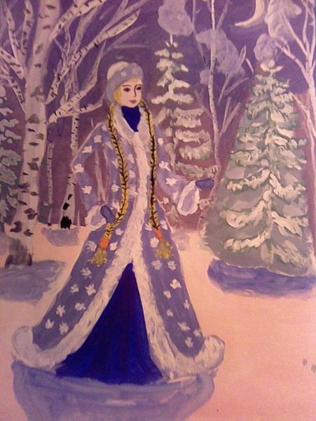 Рисунок к опере Римского корсара Снегурочка